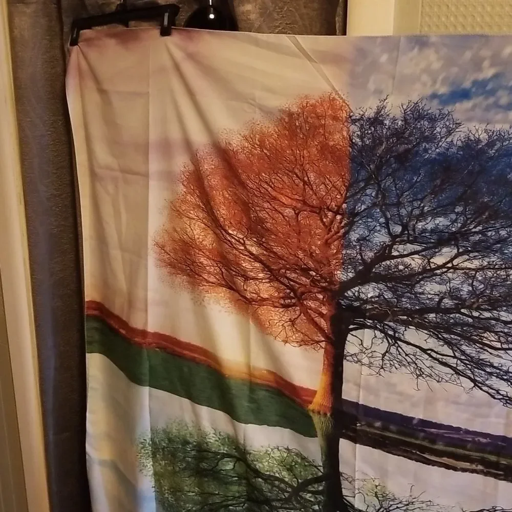 Double Tree Tapestry 60